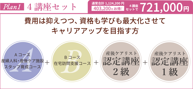 Plan1 4講座セット